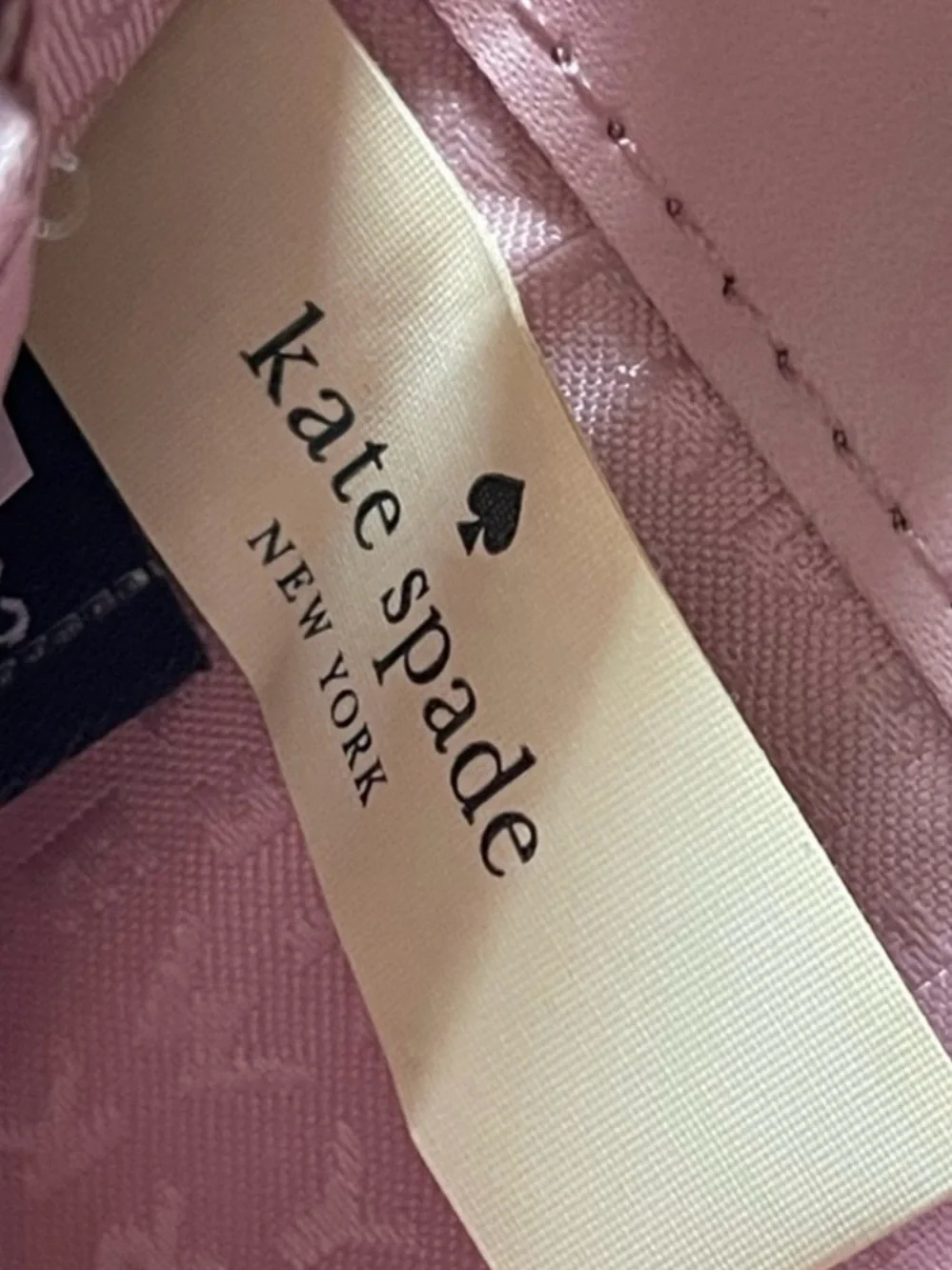 Kate Spade Pink Bonnet Annita Grove Street Leather Wallet In Pink